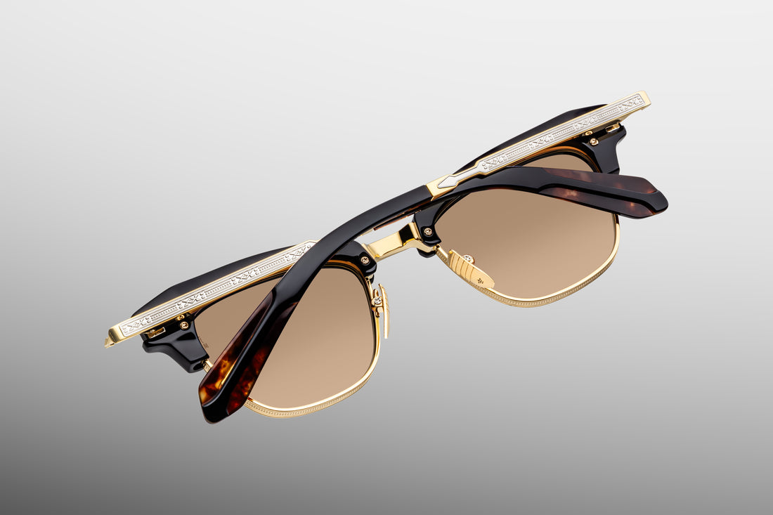 JACQUES MARIE MAGE SARTRE 13/500 JMMTQ15A NOIR 15 49 SUNGLASSES