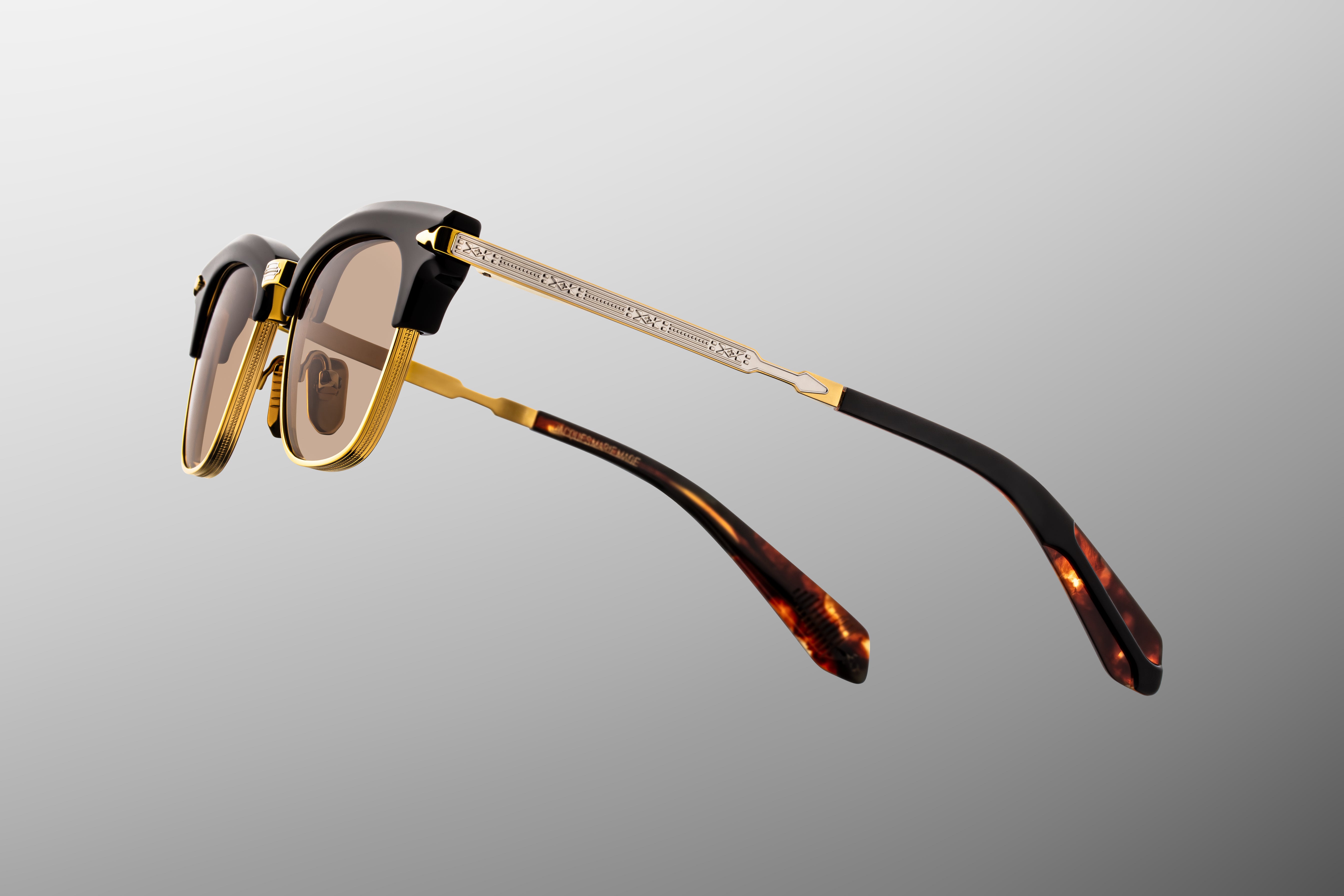 JACQUES MARIE MAGE SARTRE 13/500 JMMTQ15A NOIR 15 49 SUNGLASSES