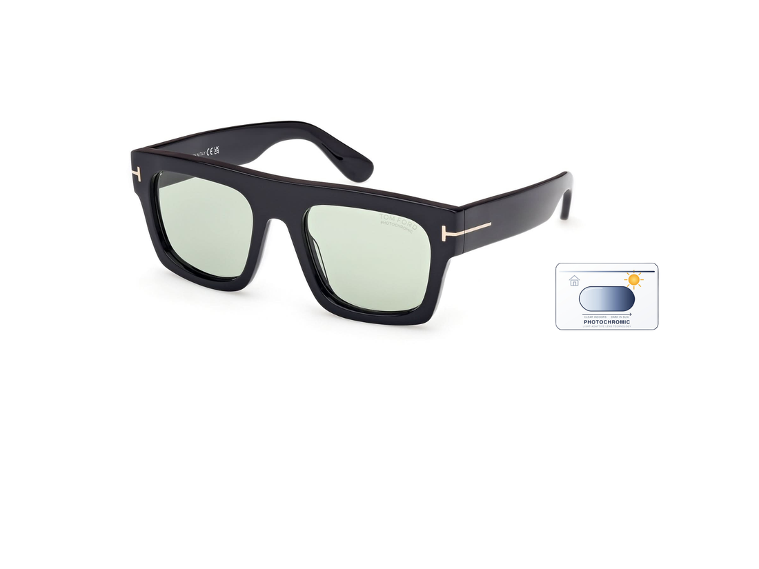 TOM FORD TF711 FAUSTO 01N 53 SUNGLASSES