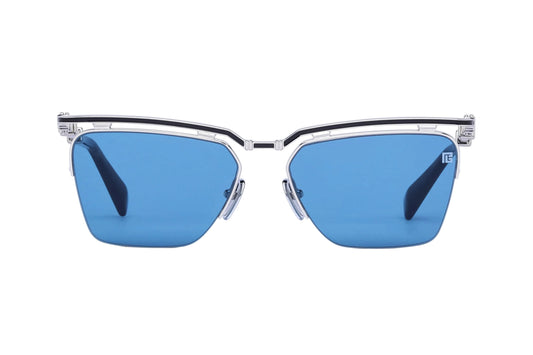 BALMAIN BPS190B TRIOMPHE II SLV TRT 57 SUNGLASSES