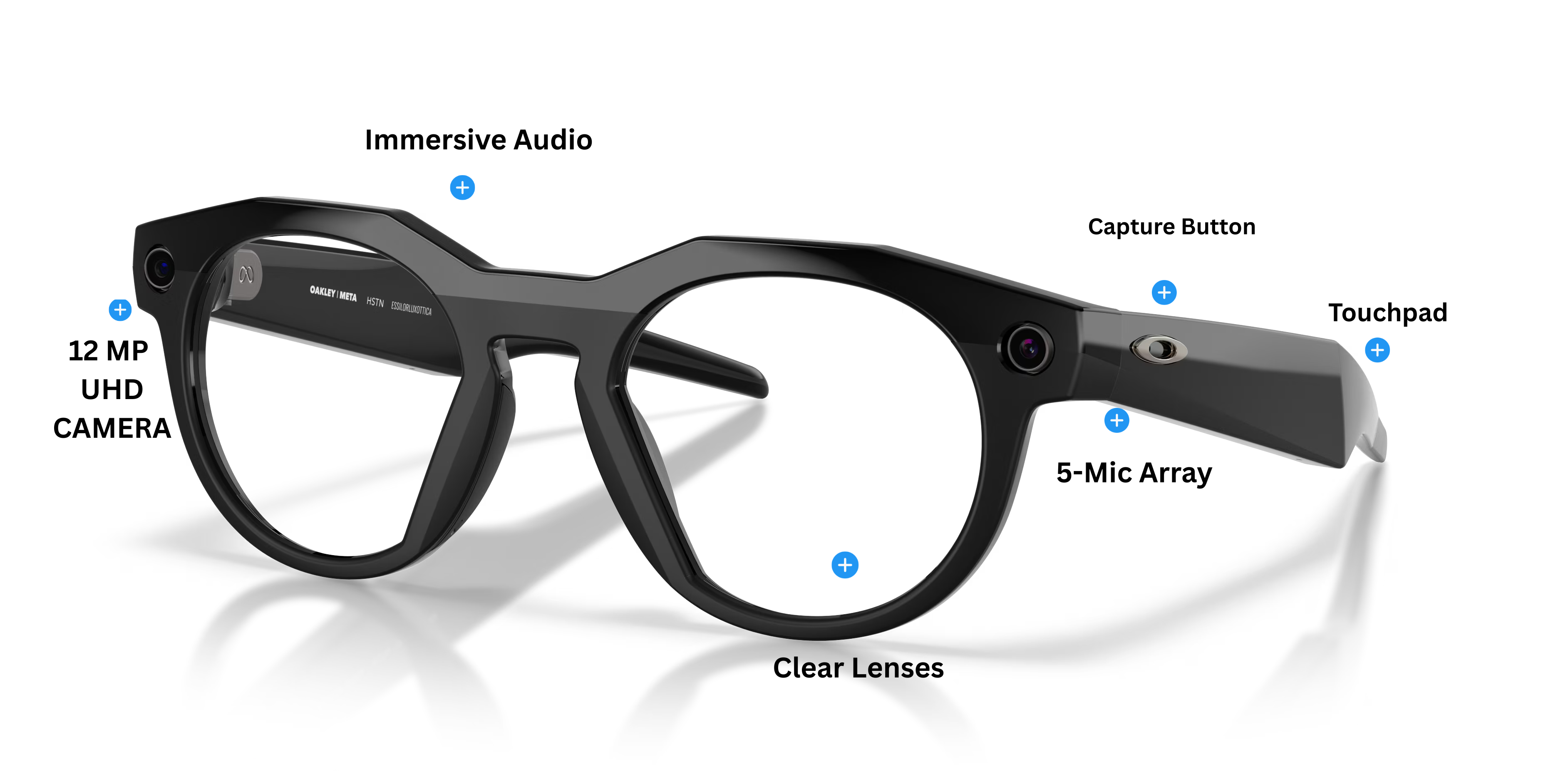 OAKLEY OW8002 HSTN 07 51 META SUNGLASSES