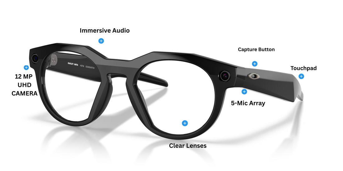 OAKLEY OW8002 HSTN 07 51 META SUNGLASSES