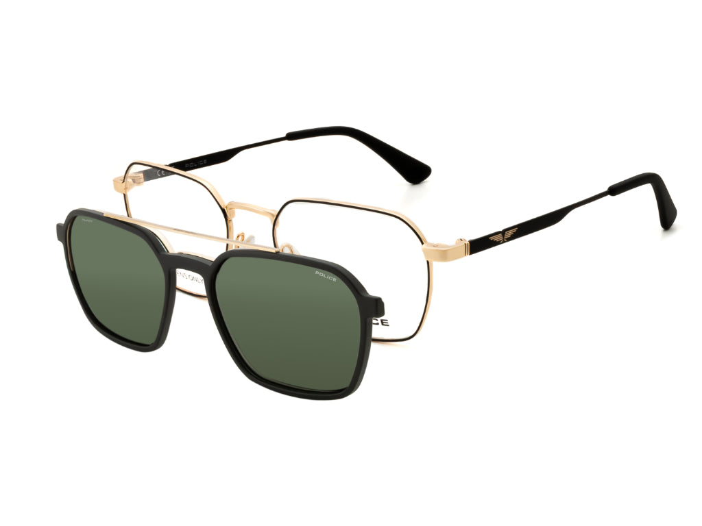 POLICE UPLP10K ORIGINS LITE 28 CLIPON 302P 54 SUNGLASSES