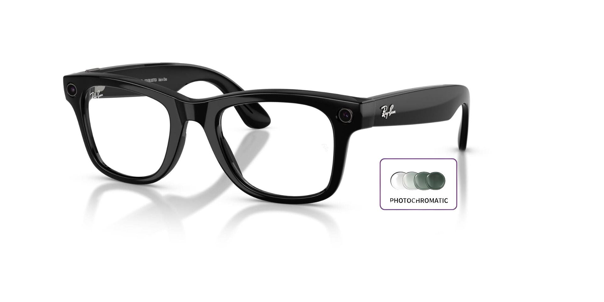 RAYBAN META 0RW4012 WAYFARER LARGE GEN 2 601/1M 53 SUNGLASSES