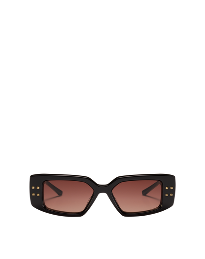 VALENTINO VLS108A V-CINQUE BLK GLD 53 SUNGLASSES