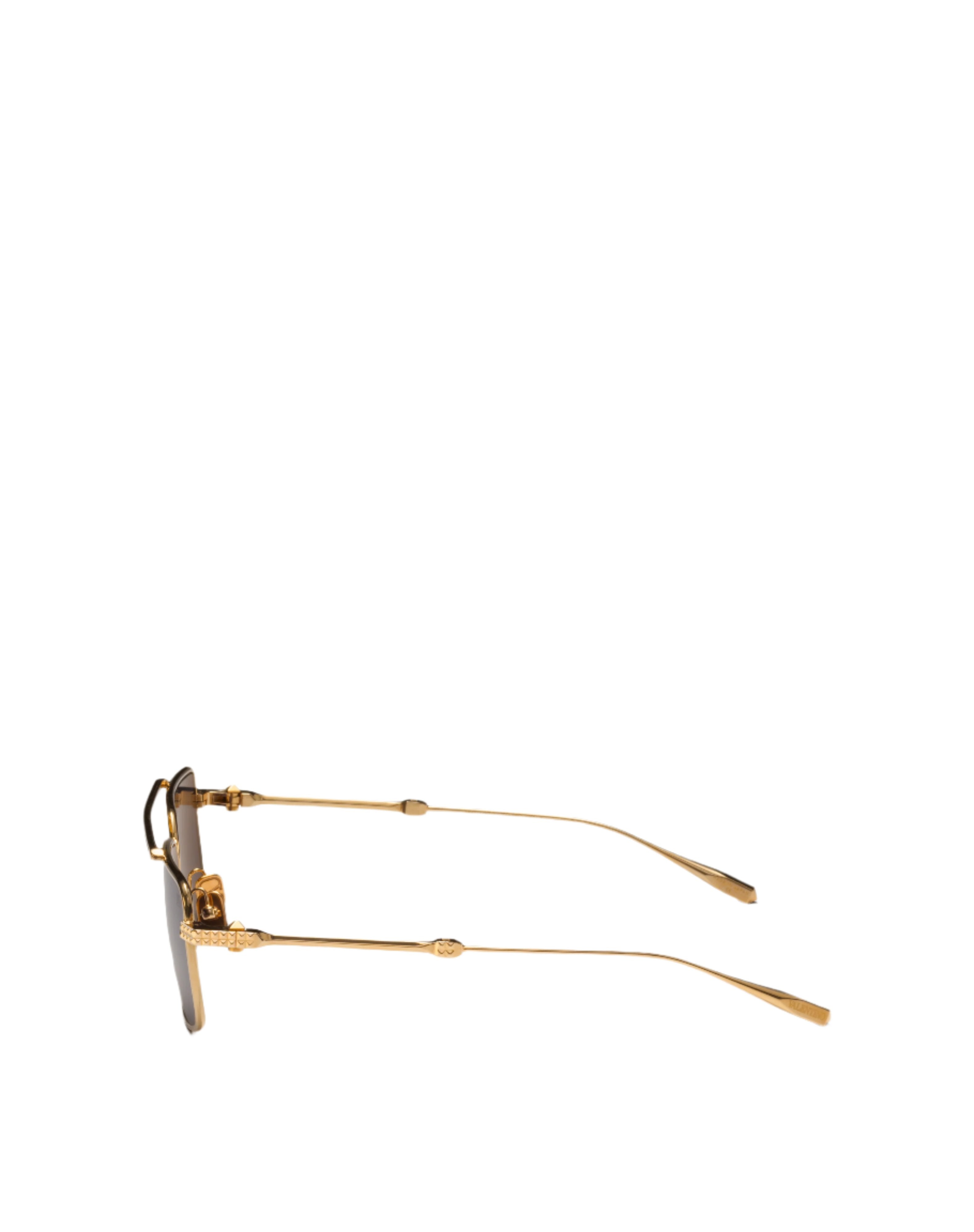 VALENTINO VLS111A V-SEI GLD BLK 58 SUNGLASSES