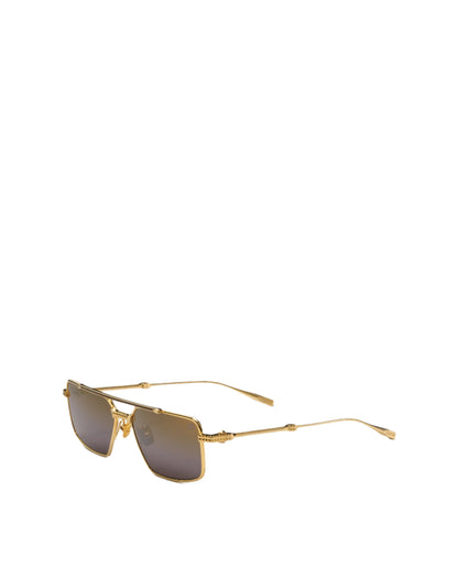VALENTINO VLS111B V-SEI GLD BRN 58 SUNGLASSES