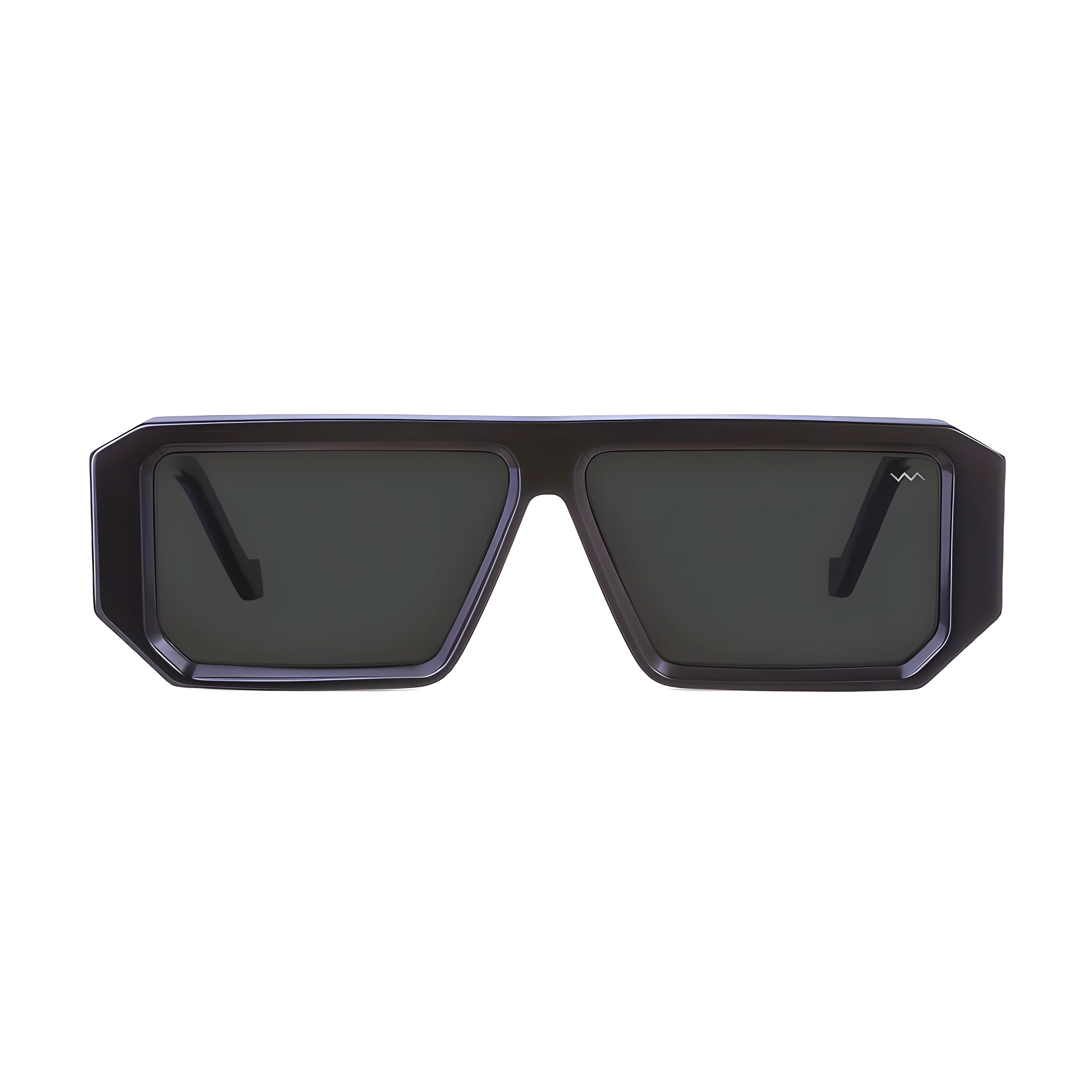 VAVA BL0032 BLACK LABEL BLACK  57 SUNGLASSES