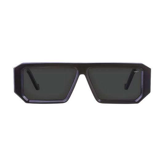 VAVA BL0032 BLACK LABEL BLACK  57 SUNGLASSES
