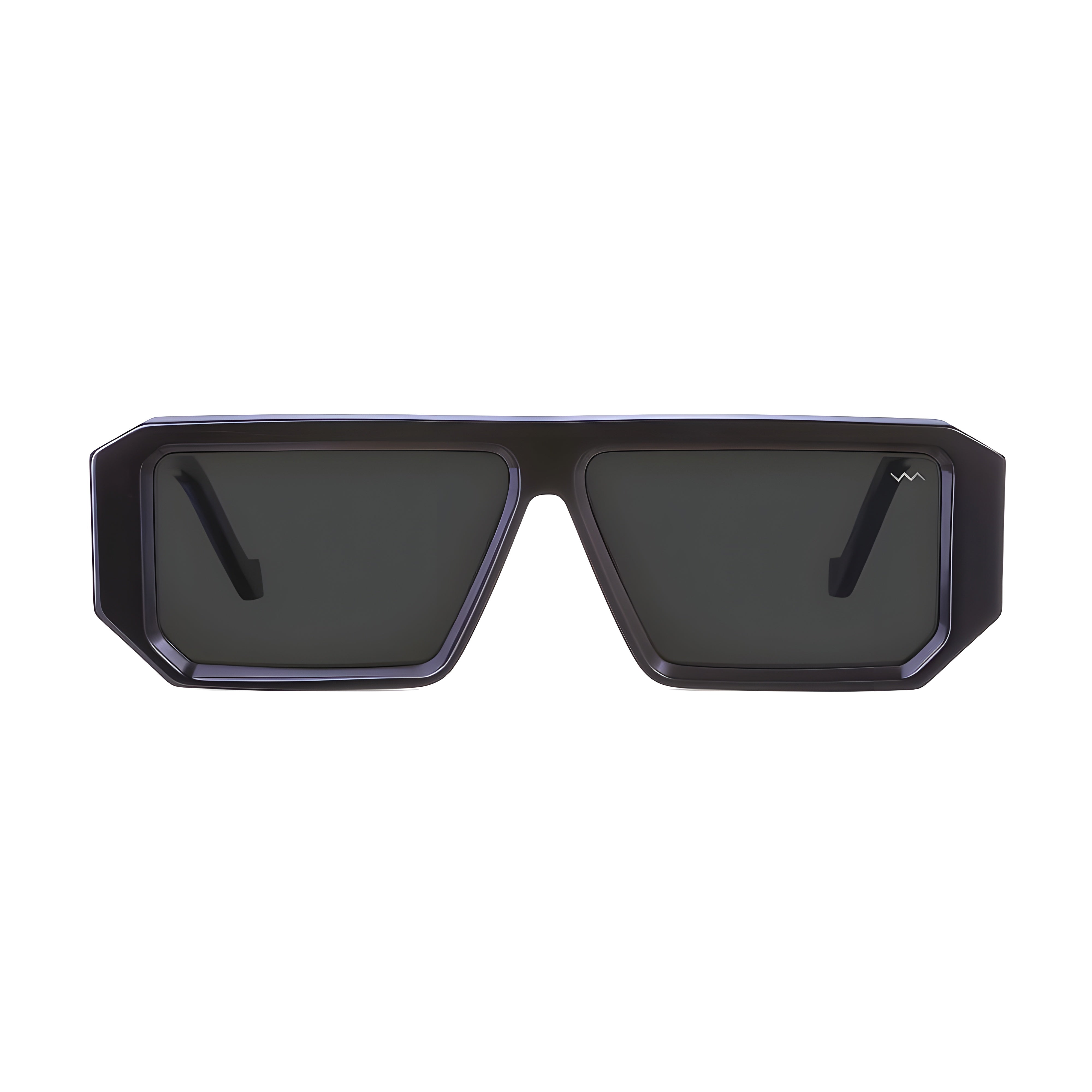 VAVA BL0032 BLACK LABEL BLACK  57 SUNGLASSES