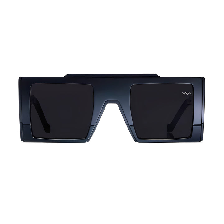VAVA WL0007 WHITE LABEL BLACK 50 SUNGLASSES
