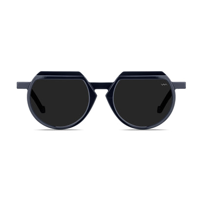 VAVA WL0049 WHITE LABEL BLACK 50 SUNGLASSES