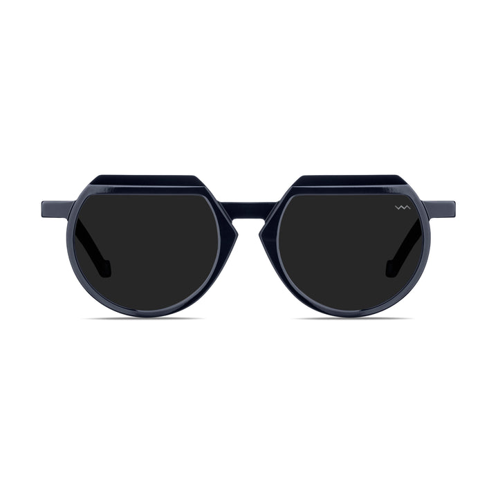 VAVA WL0049 WHITE LABEL BLACK 50 SUNGLASSES