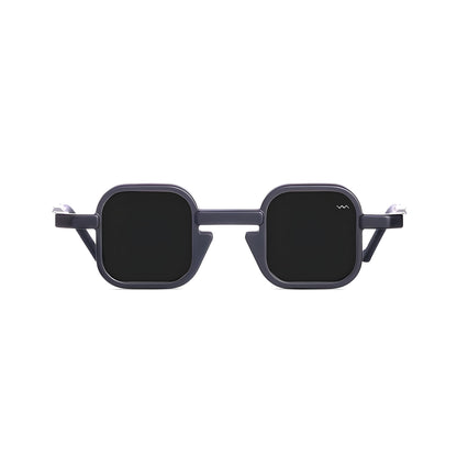 VAVA WL0067 WHITE LABEL BLACK MATT 39 SUNGLASSES
