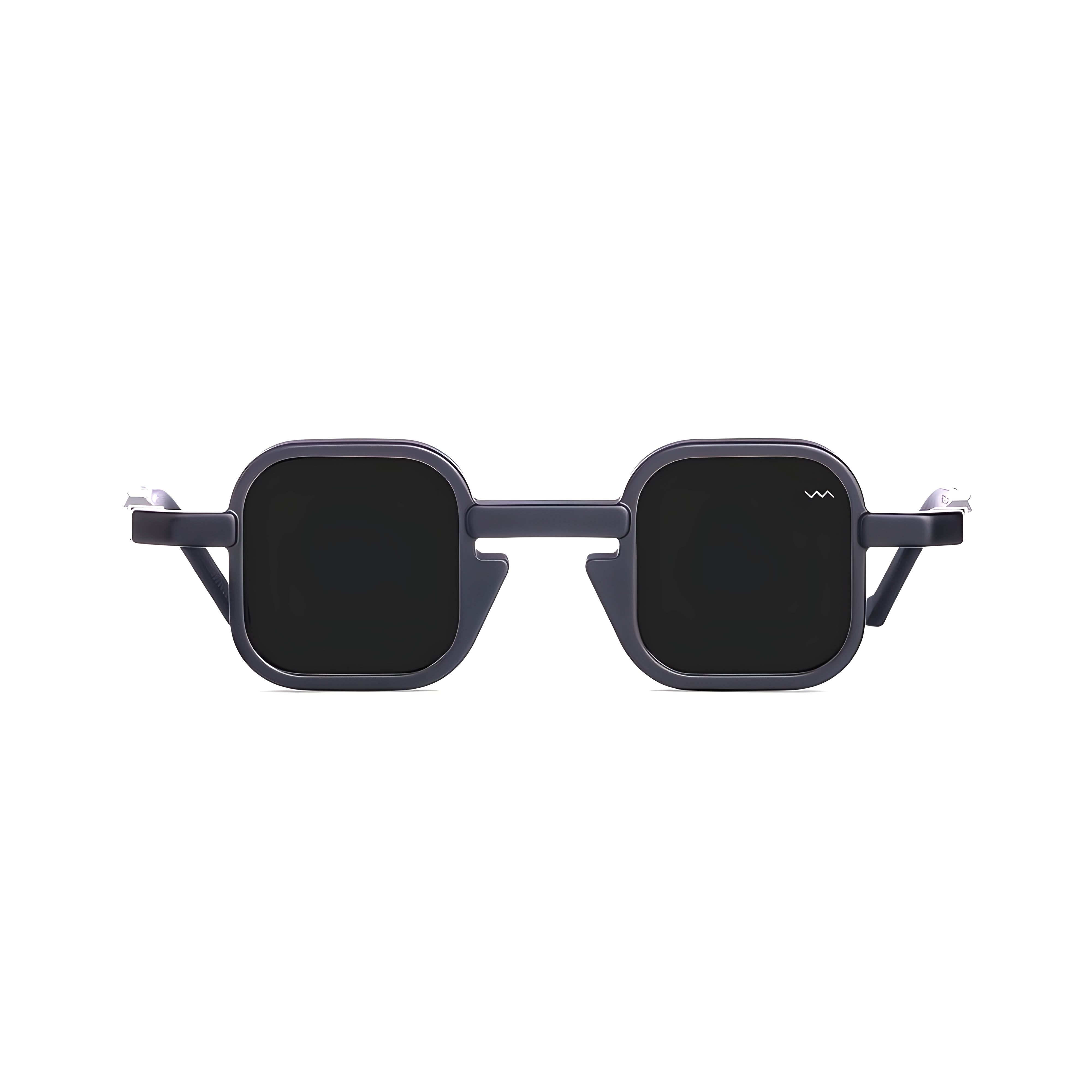 VAVA WL0067 WHITE LABEL BLACK MATT 39 SUNGLASSES