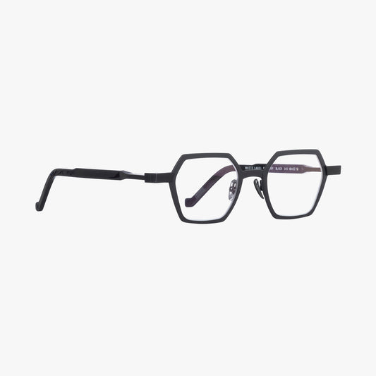 VAVA WL0109 WHITE LABEL BLACK 48 FRAME