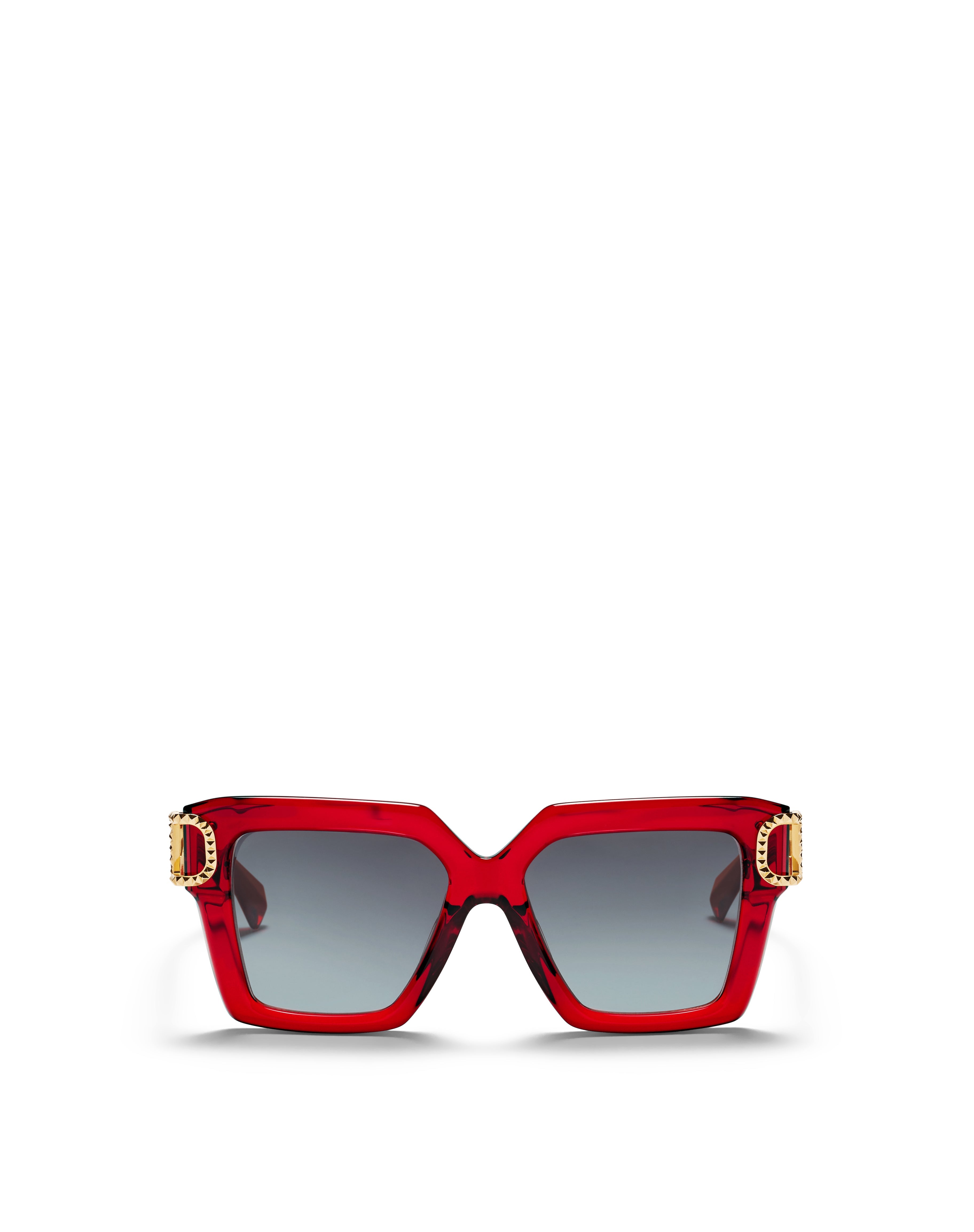 VALENTINO VLS107D V-UNO RED GLD 55 SUNGLASSES