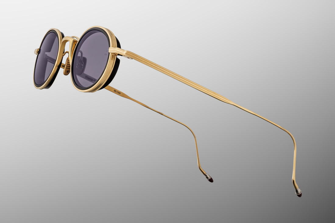 JACQUES MARIE MAGE VARDA 316/500 JMMVD14U EBONY 44 SUNGLASSES