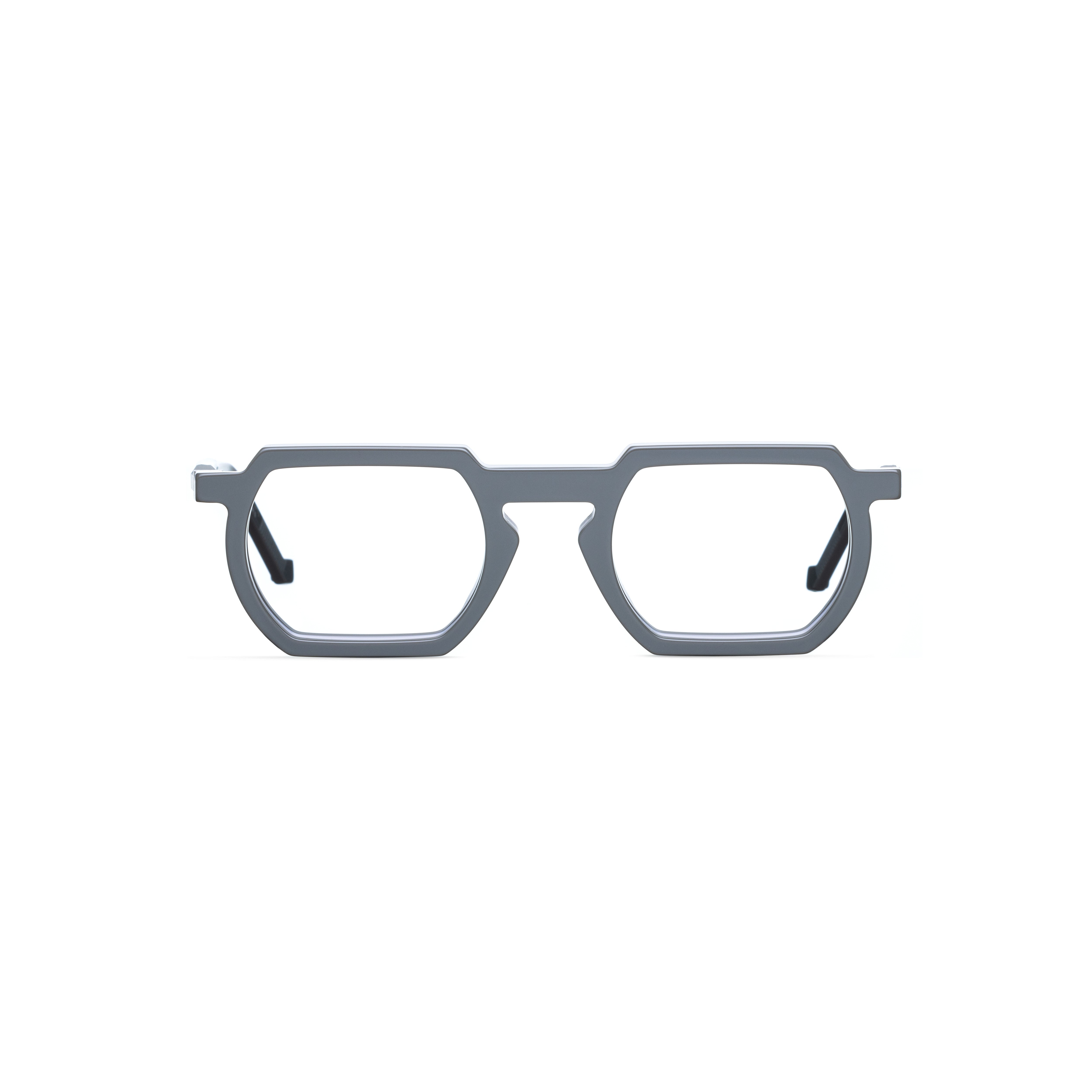 VAVA WL0032 WHITE LABEL DARK GREY LIGHT GREY 50 FRAME