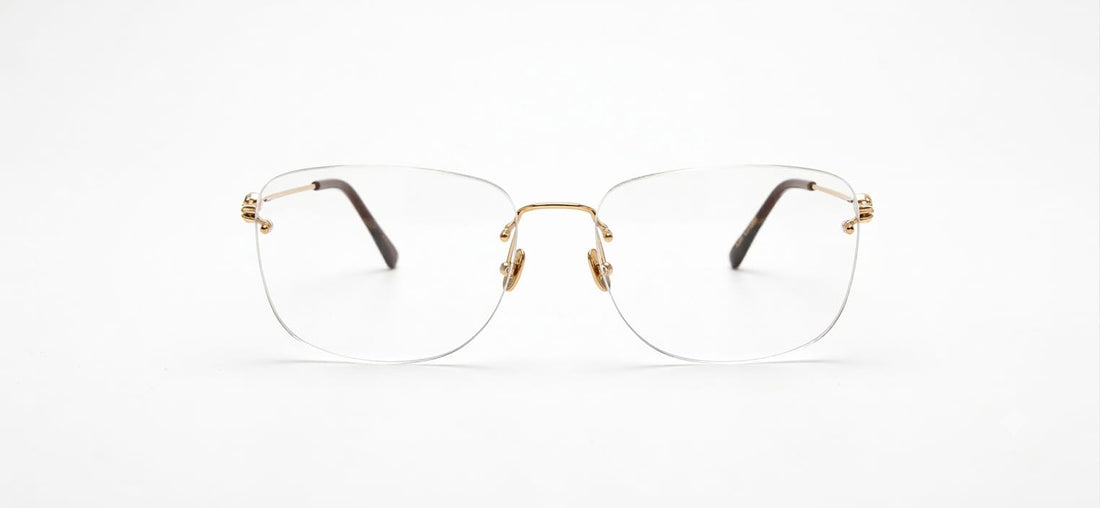 LINDBERG 2478 LTD074 324BG 18/30 SPIRIT PRECIOUS MARIS PEARL YELLOW GOLD PEARL 53 FRAME