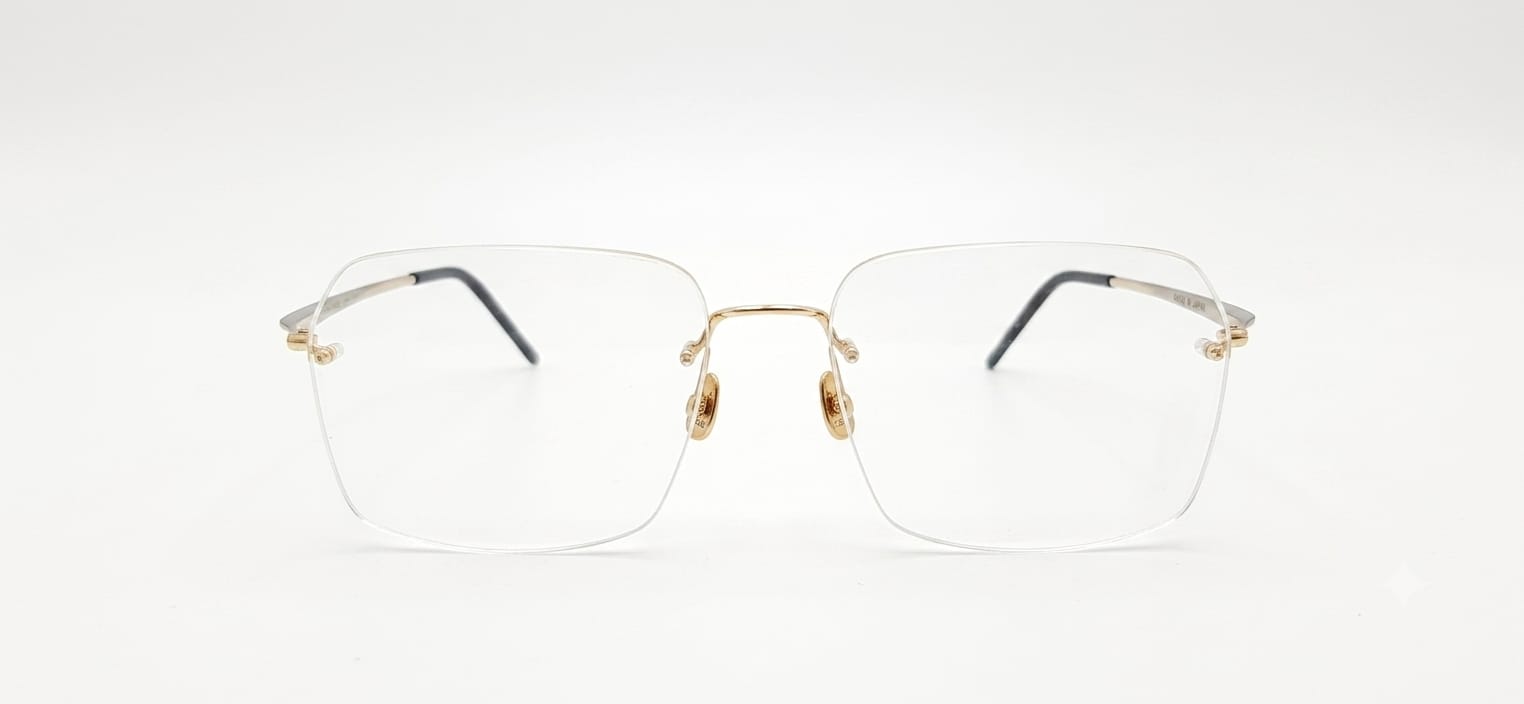 LINDBERG 2539 T951 114BA SPIRIT PRECIOUS YELLOW GOLD BLK 750 53 FRAME
