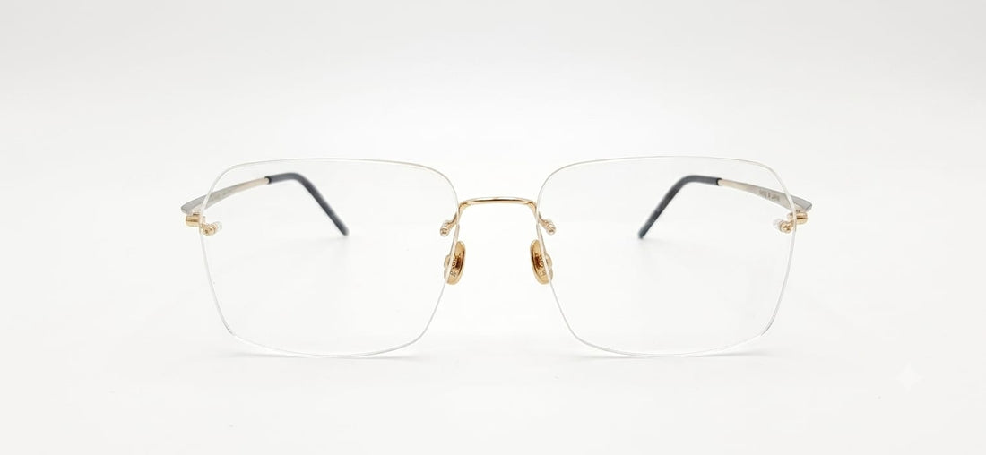 LINDBERG 2539 T951 114BA SPIRIT PRECIOUS YELLOW GOLD BLK 750 53 FRAME