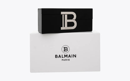 BALMAIN PARIS BPX142B BRIGADE V BLK BLK 56 FRAME
