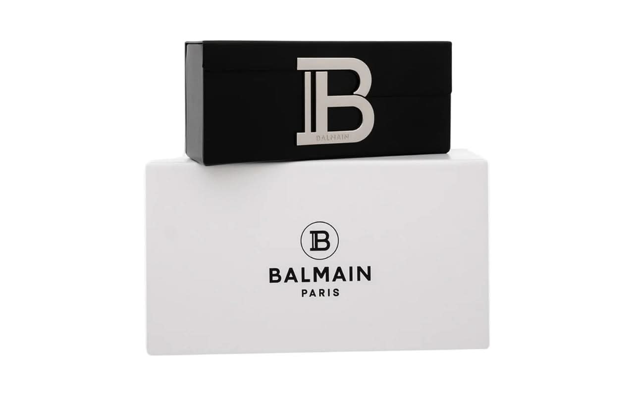 BALMAIN BPX166B SAINT JEAN II GLD BRN 48 FRAME