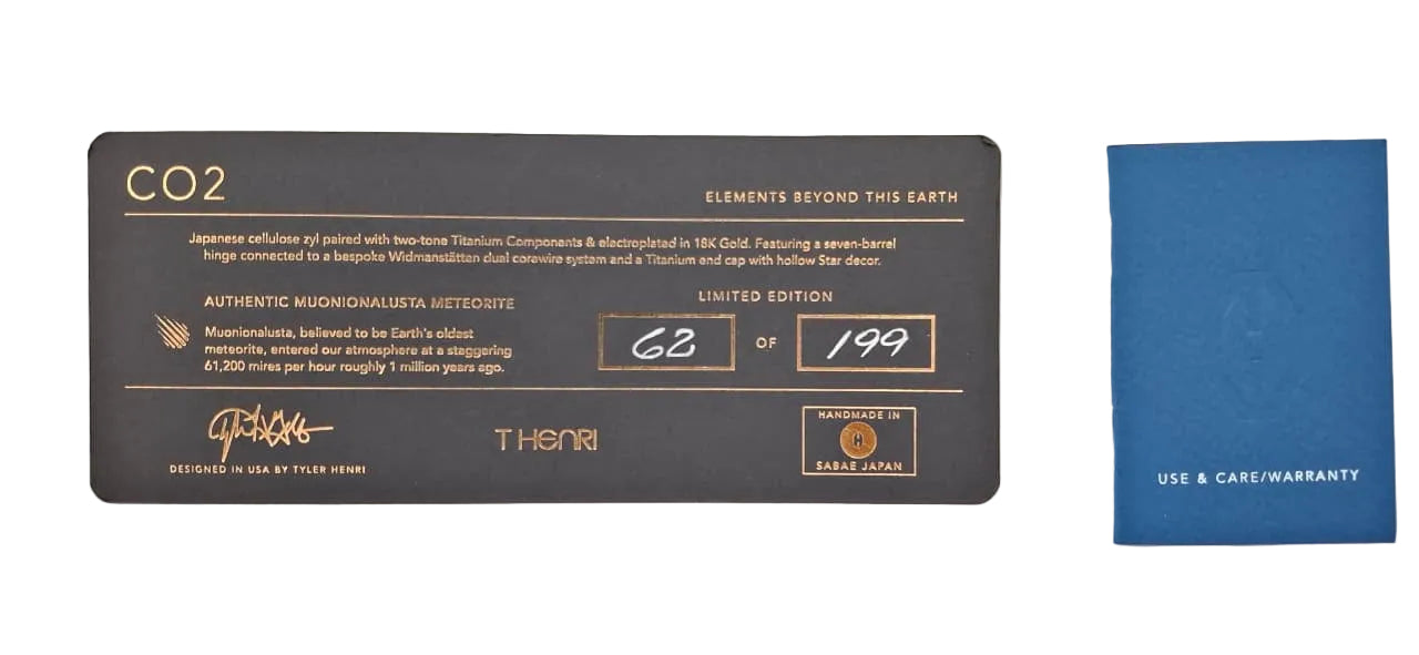 T HENRI CO2 62/199 MAISON GALACTIQUE CCT1 50 SUNGLASSES