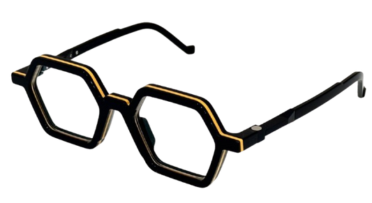 VAVA WL0094 BLACK YELLOW 50 FRAME