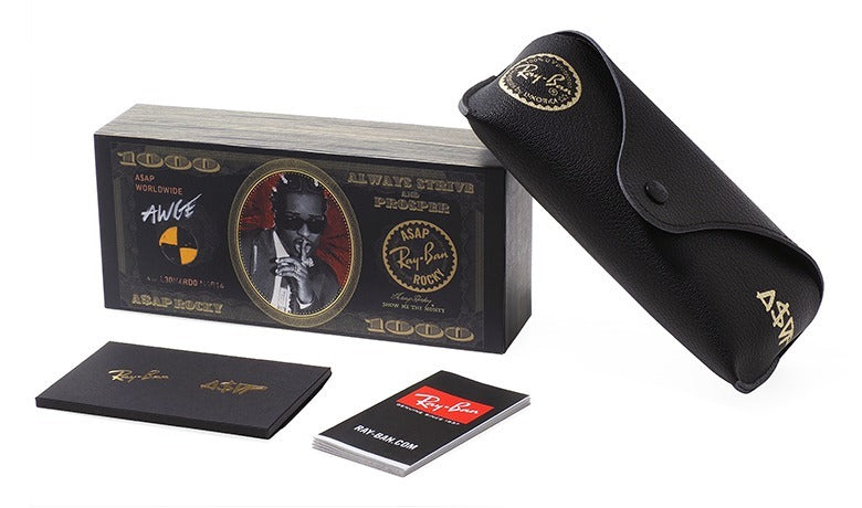 RAYBAN RB0840S ASAP ROCKY MEGA WAYFARER 6826J5 51 SUNGLASSES