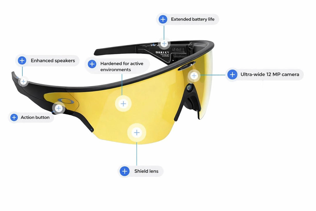 OAKLEY OW8001 VANGUARD 01 52 META SUNGLASSES