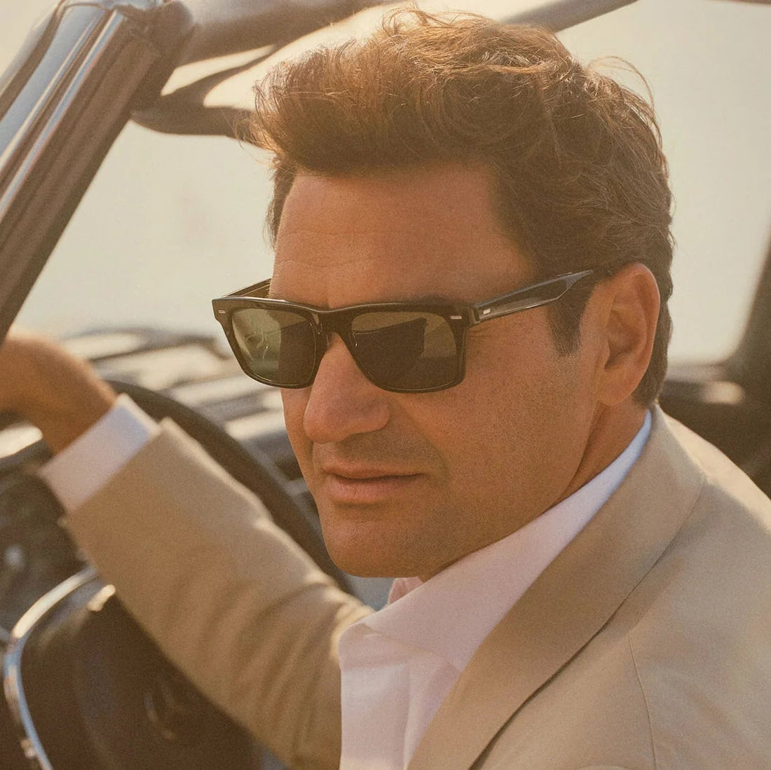 OLIVER PEOPLES OV5596SU ROGER FEDERER R-16 14929A 55 SUNGLASSES