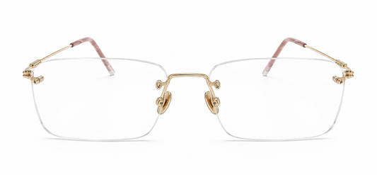 LINDBERG 2536 T980 903BE SPIRIT PRECIOUS DIAMOND YELLOW GOLD 750 53 FRAME