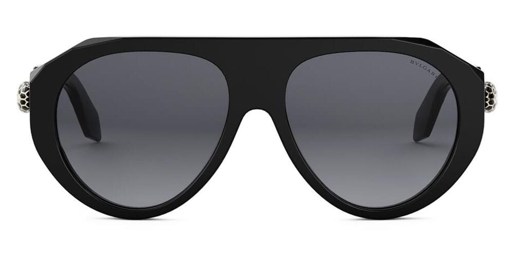 サングラス Bvlgari FW25 Bulgari - BV40060I - 56s (BV40060I 56S) BVLGARI BV40060I SERPENTI 01B 56 SUNGLASSES