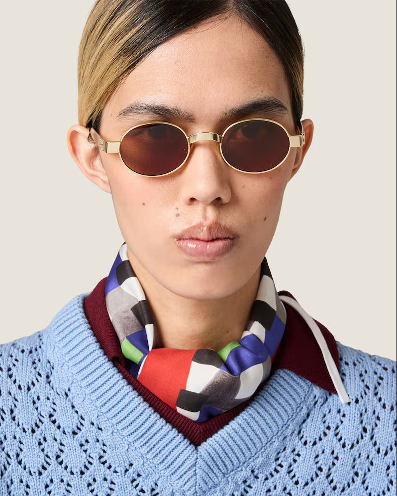 MIU MIU MUB51S 22M20V 47 SUNGLASSES