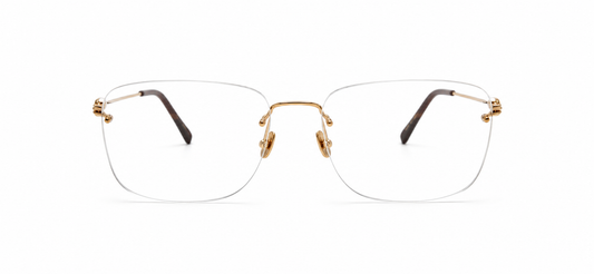 LINDBERG 2478 LTD074 324BG 18/30 SPIRIT PRECIOUS MARIS PEARL YELLOW GOLD PEARL 53 FRAME