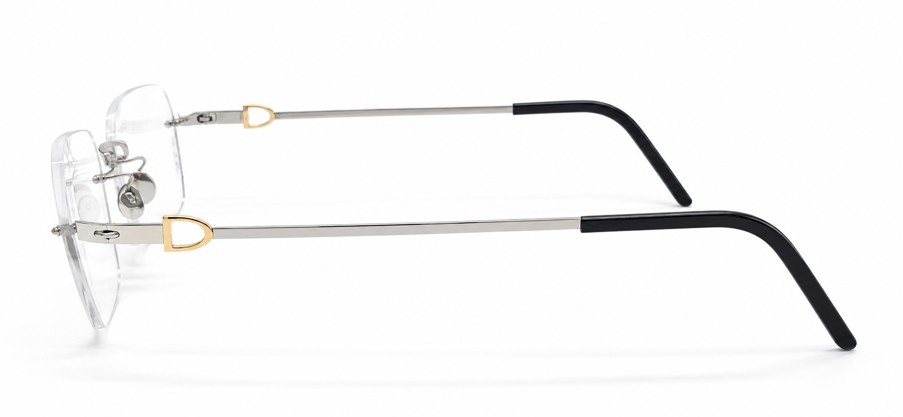 LINDBERG 2539 LTD076 624BG 34/90 SPIRIT HORSE STIRRUP PRECIOUS WHITE YELLOW GOLD 750 53 FRAME