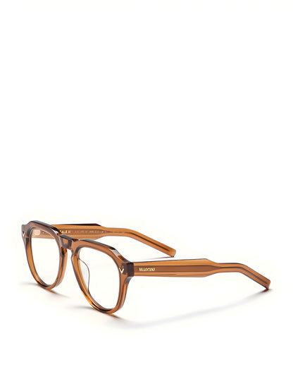 VALENTINO VLX139C V-TALE II BRN GLD 52 FRAME