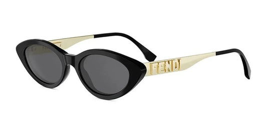 FENDI FE40202I 01A 51 SUNGLASSES