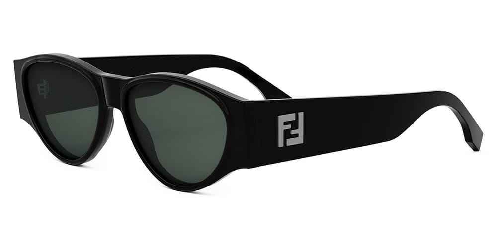 FENDI FE40158I 01N 55 SUNGLASSES