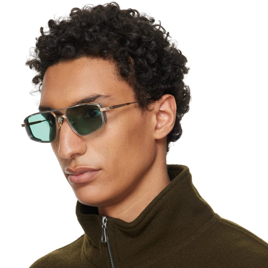 AKONI AKS534A ATLANTIS GLD PLD 55 SUNGLASSES