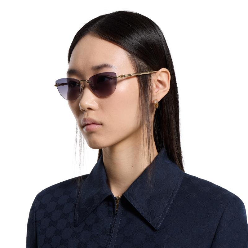 GUCCI GG2063S 001 55 SUNGLASSES