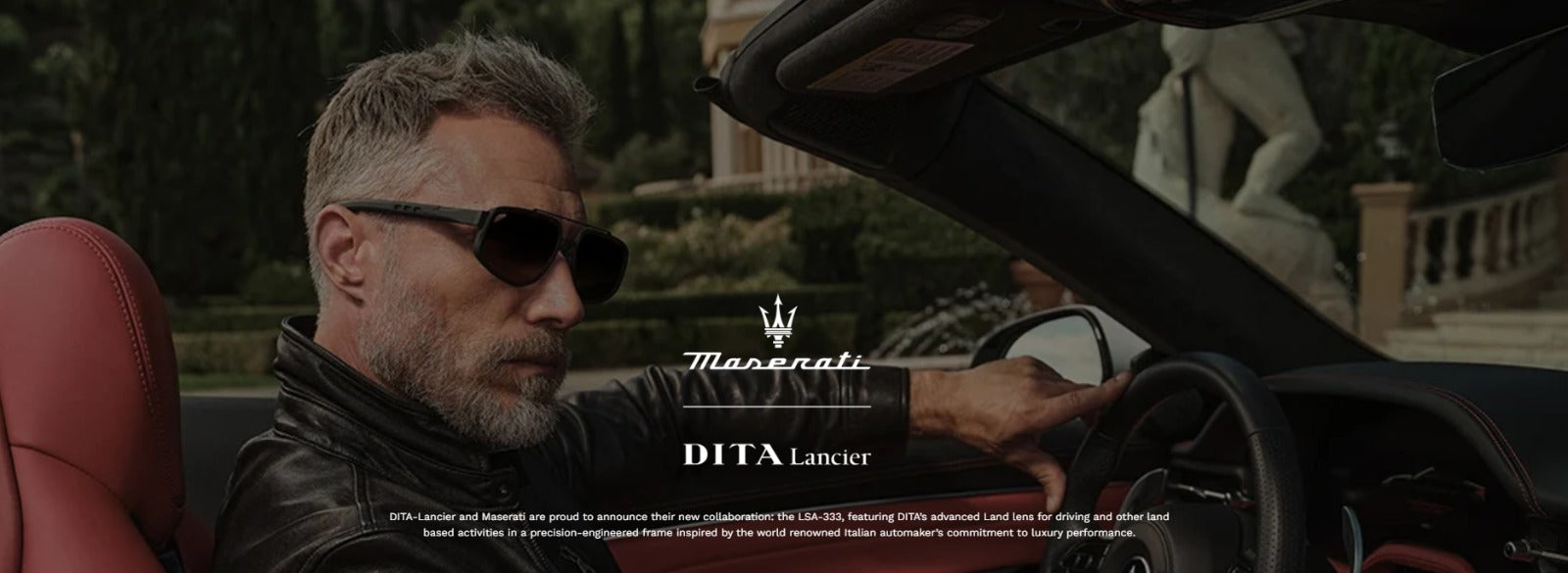DITA DLS333A MASERATI LANCIER 01 58 SUNGLASSES