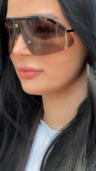 CELINE CL40350U CELINE MORNING SHADE 01A 145 SUNGLASSES
