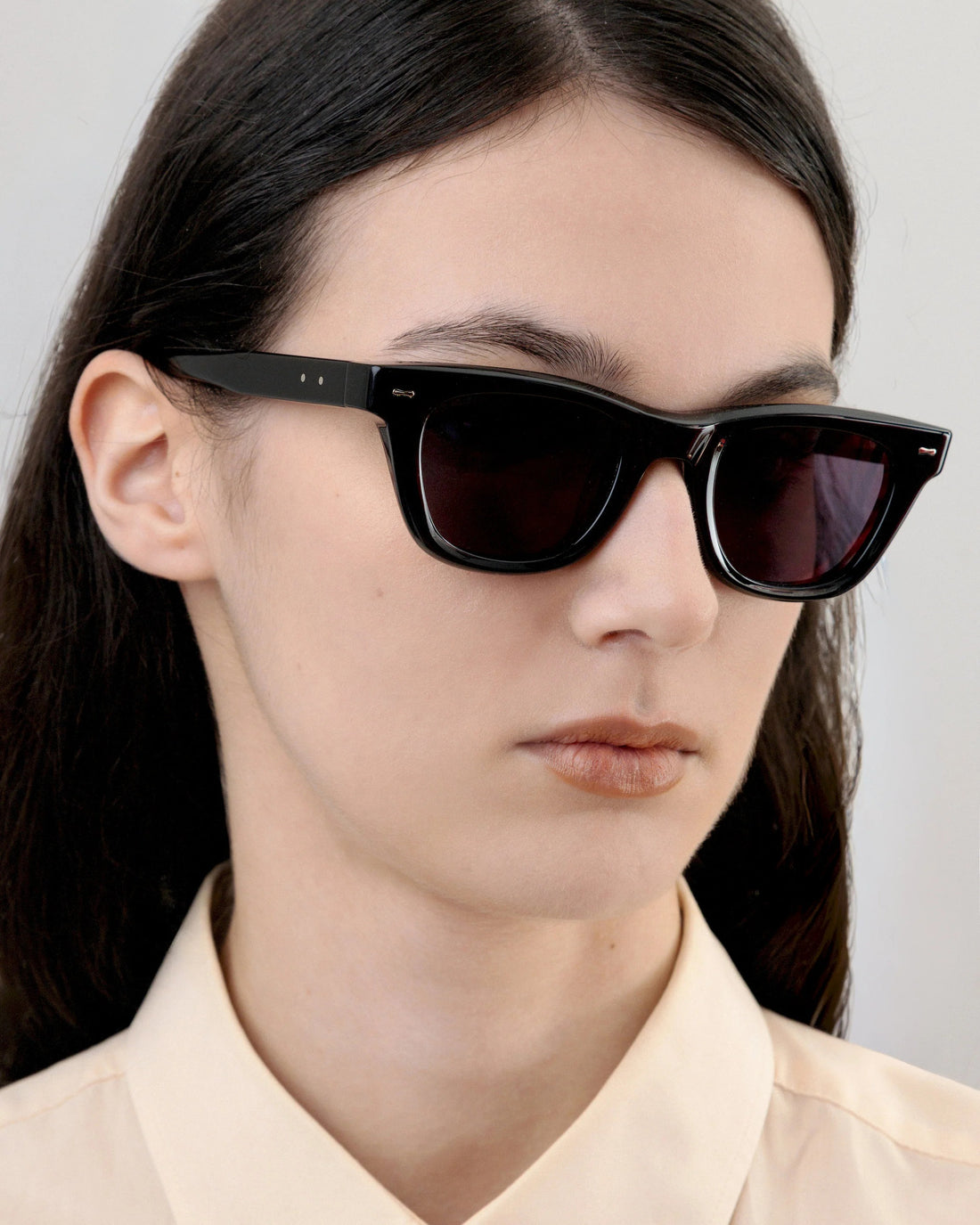 PETER AND MAY S135 RIPTIDE BLACK 48 SUNGLASSES