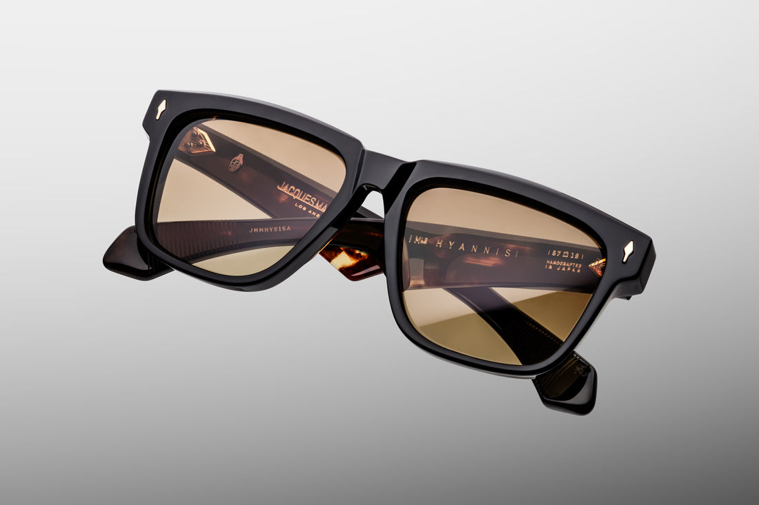 JACQUES MARIE MAGE HYANNIS 307/400 JMMHYS15A NOIR 15 57 SUNGLASSES