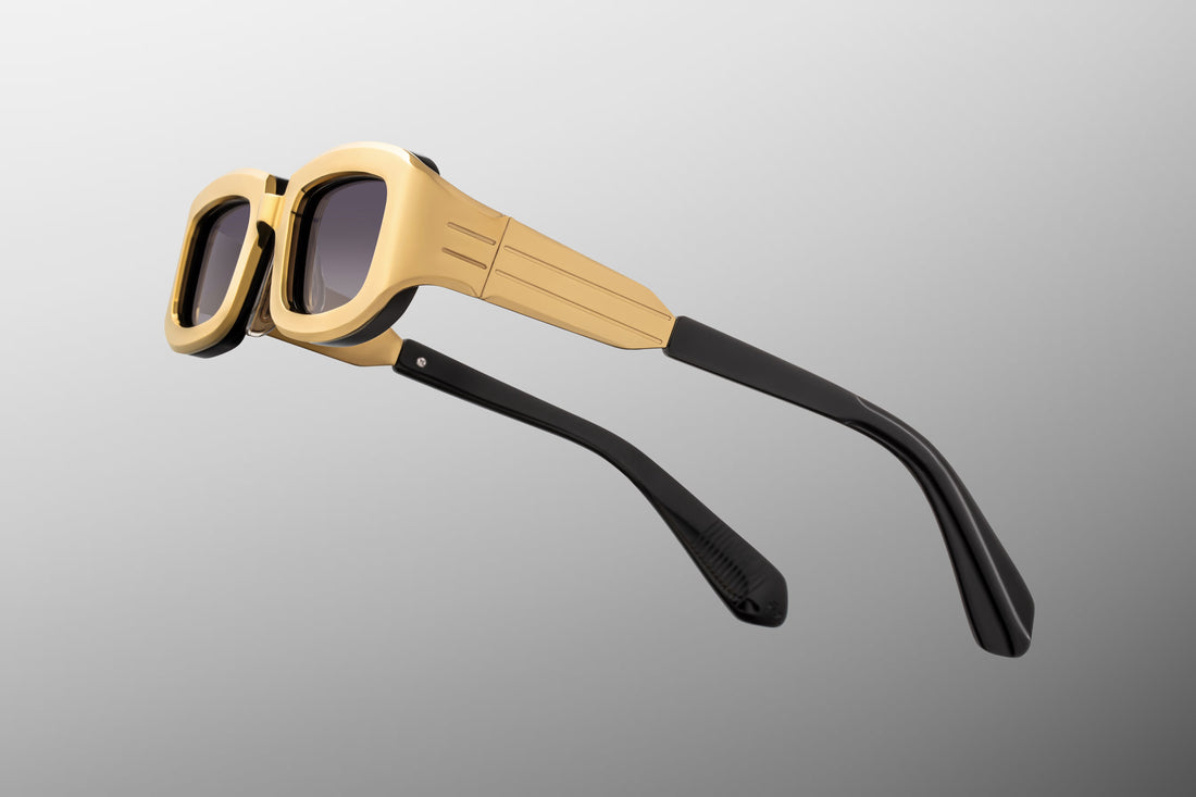 JACQUES MARIE MAGE RYDER 188/200 JMMPY40 GOLD 47 SUNGLASSES