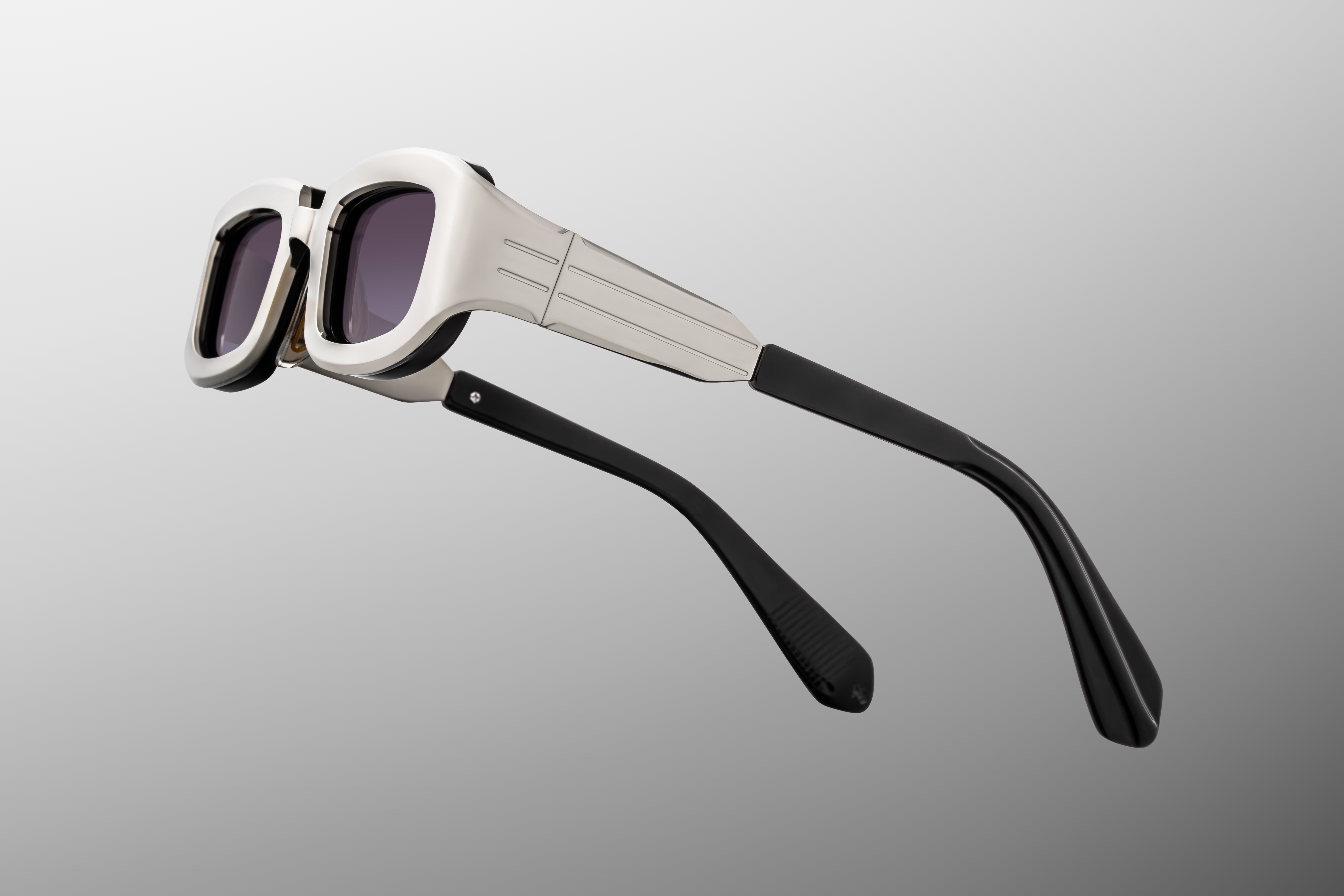 JACQUES MARIE MAGE RYDER 54/200 JMMPY41 SILVER 47 SUNGLASSES