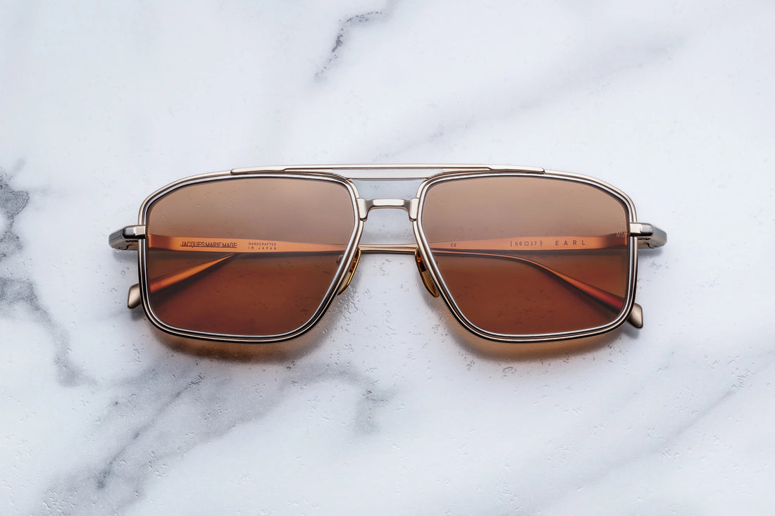 JACQUES MARIE MAGE EARL JMMERL4 DARJEELING 56 SUNGLASSES